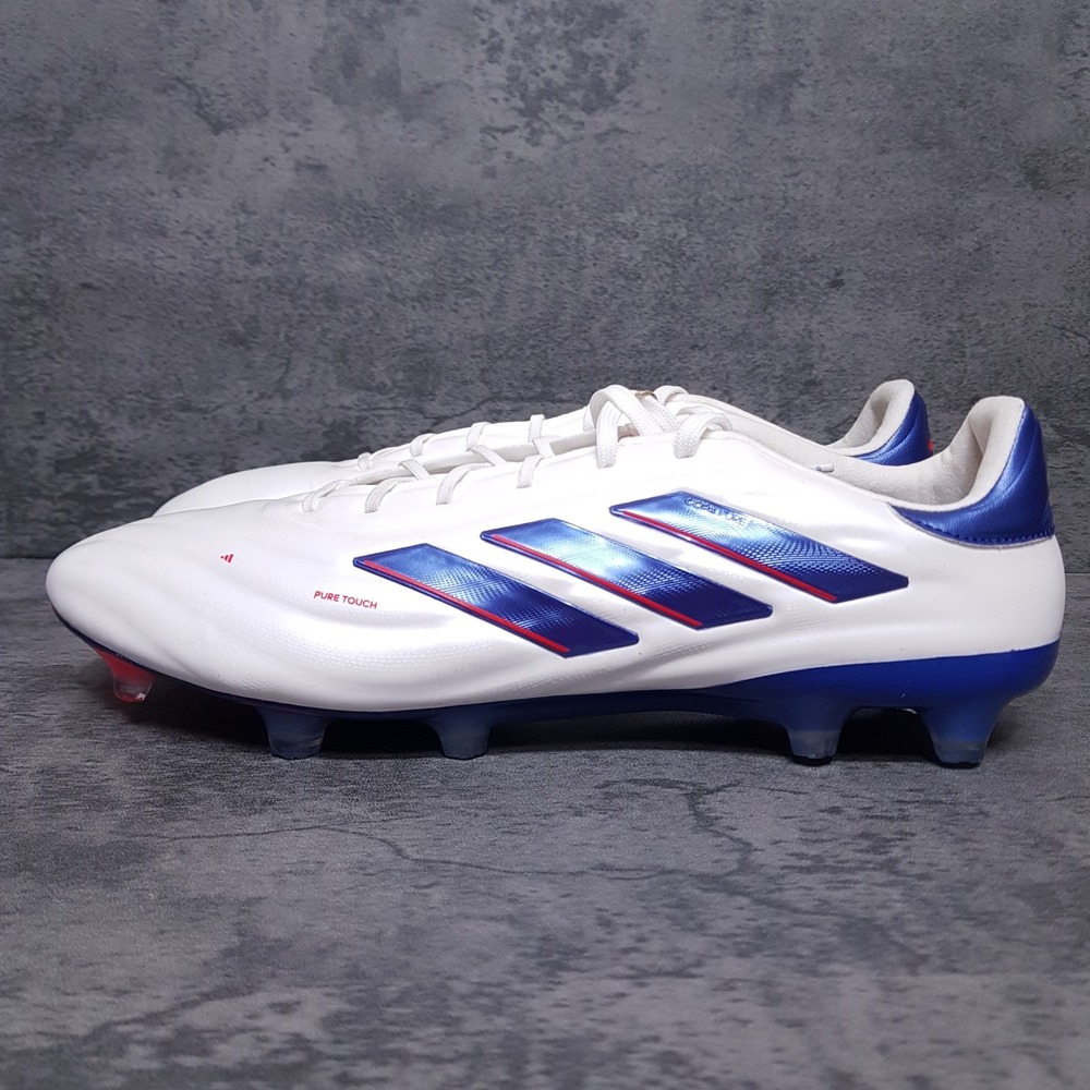 ADIDAS Copa Pure 2 Elite FG Soccer Cleats‎ Mens Size 13 Cloud White Blue IG6402